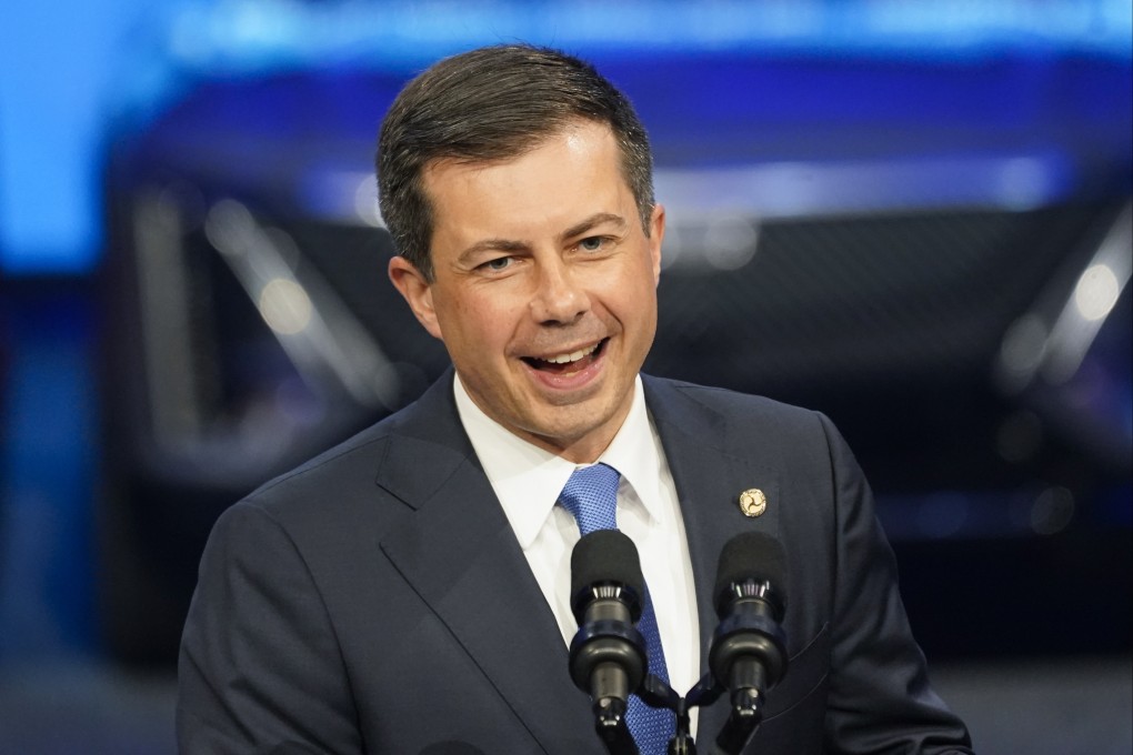US transport secretary Pete Buttigieg. Photo: AP