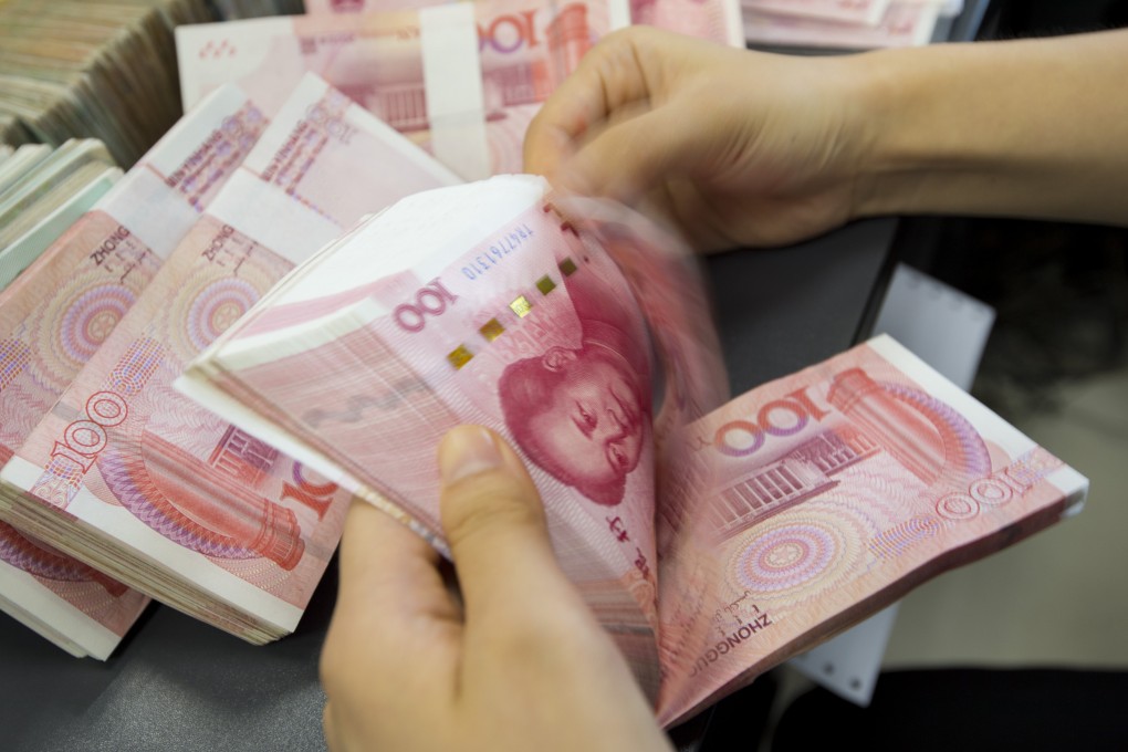 China’s offshore yuan fell as far as 7.2349, the lowest level since such data became available in 2011. Photo: DPA
