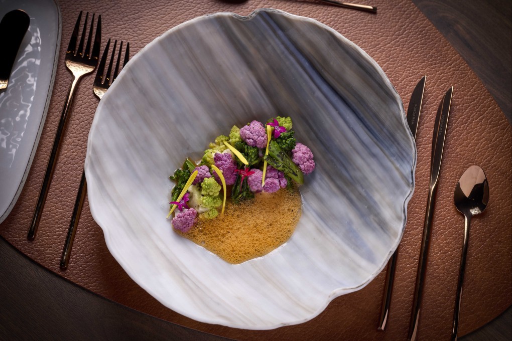 Roasted brassica at CulinArt 1862, one of a variety of new restaurants opening around Hong Kong in October. Photo: CulinArt 1862