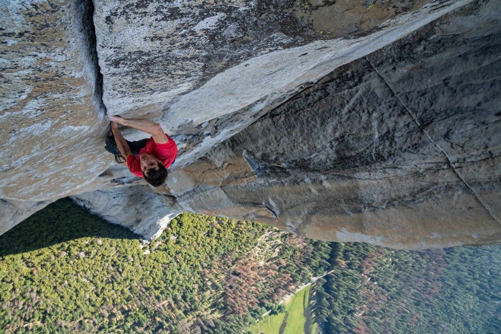 Rock climber Alex Honnold features in one episode of the new 10-part National Geographic series “Edge of the Unknown with Jimmy Chin”. Photo: National Geographic