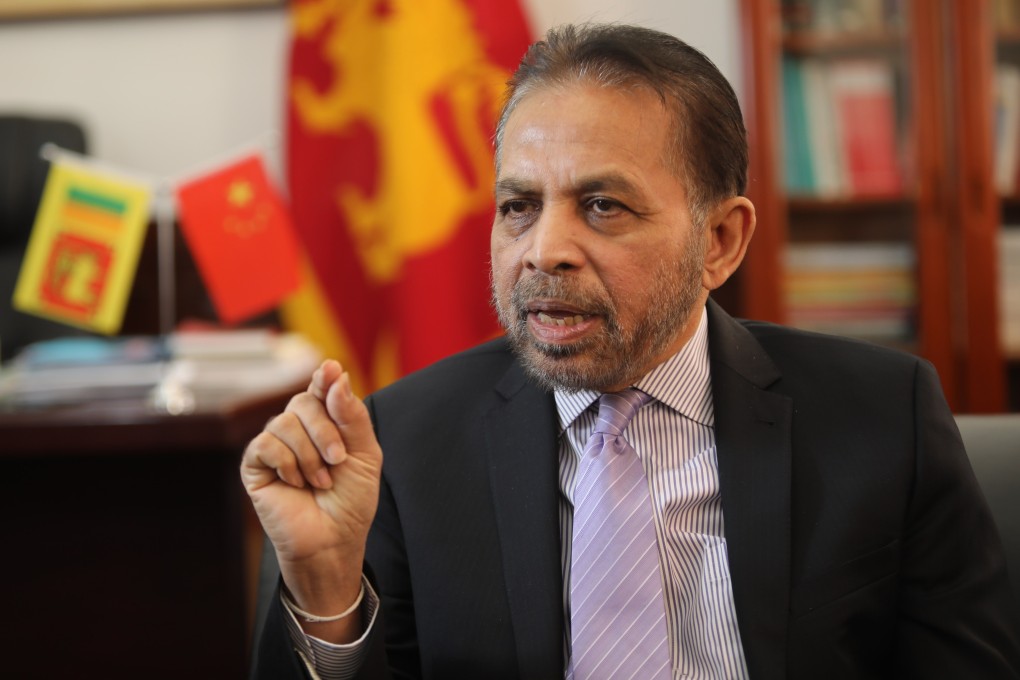 Sri Lankan ambassador to China, Palitha Kohona. Photo: Simon Song