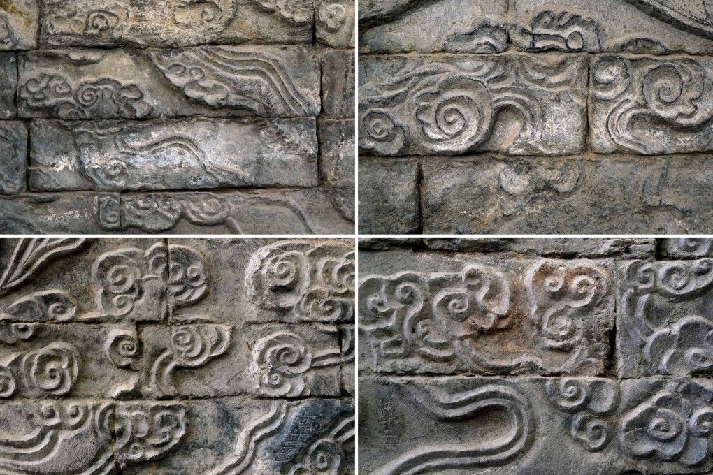 Chinese archaeologists are in the middle of excavating a fantastic 1,000-year-old mural. Photo: Xinhua