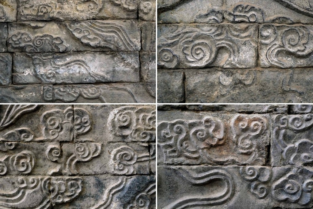 Chinese archaeologists are in the middle of excavating a fantastic 1,000-year-old mural. Photo: Xinhua