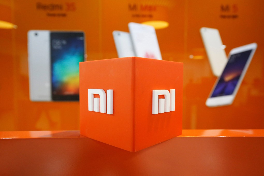 The logo of Xiaomi seen inside the company’s office in Bengaluru, India, on January 18, 2018. Photo: Reuters