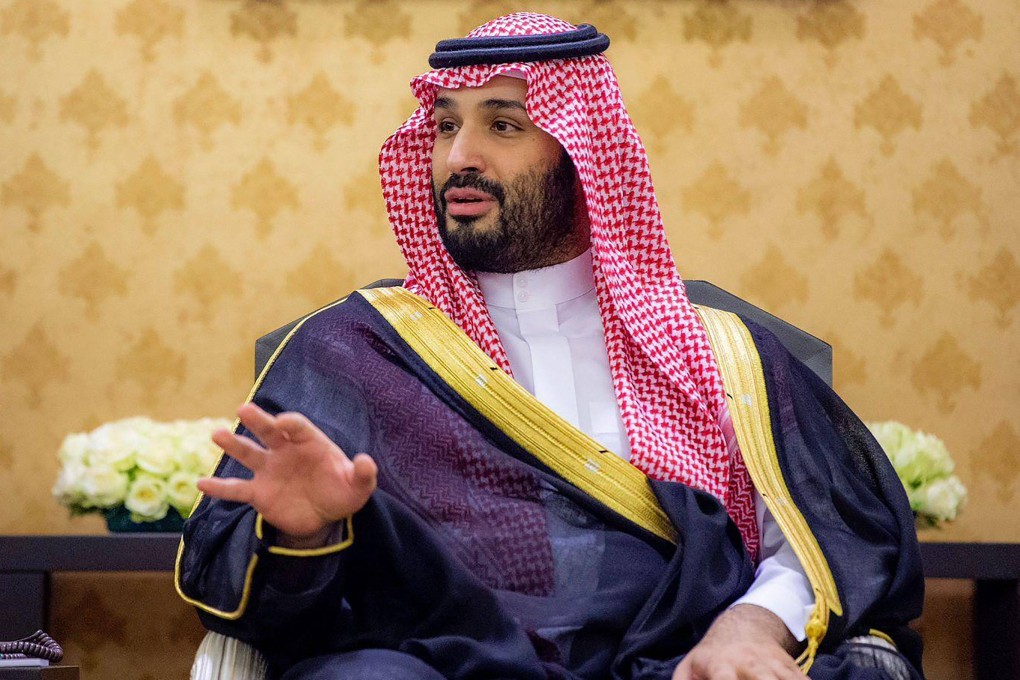 Saudi Arabia’s Crown Prince and Prime Minister Mohammed bin Salman has a meeting with officials at the defence ministry headquarters in Jeddah in September. Photo: Saudi Press Agency via AFP