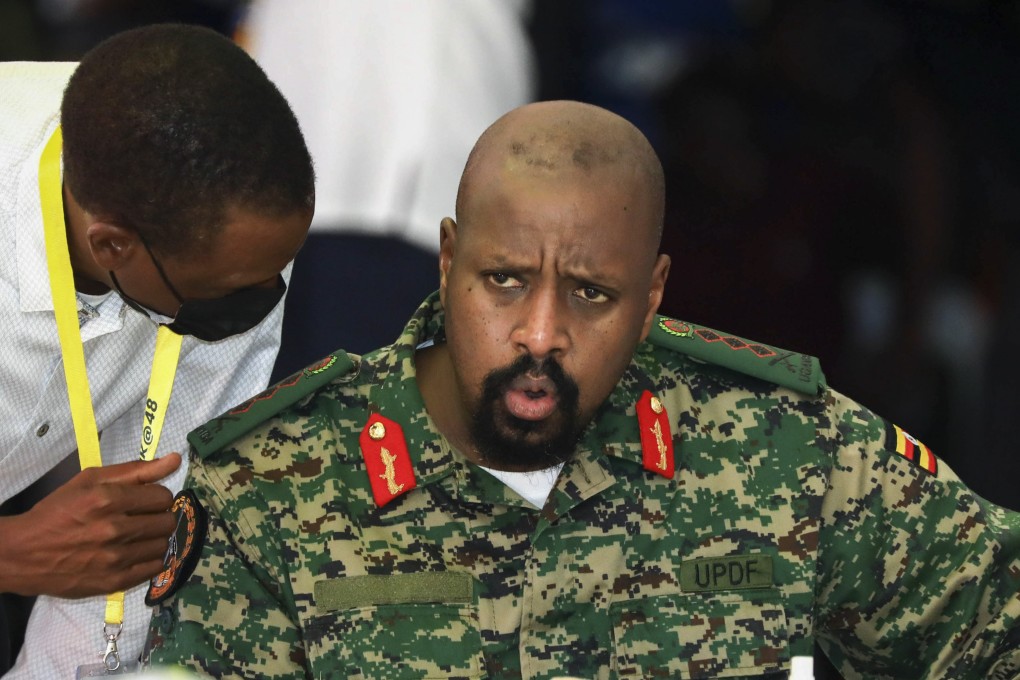 Lieutenant General Muhoozi Kainerugaba, son of Uganda’s President Yoweri Museveni. Photo: AP