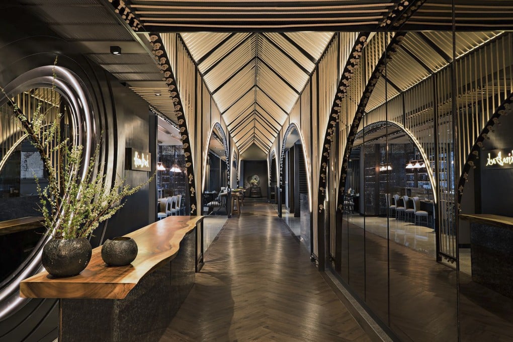 The interior of Akira Back, a Japanese and Korean restaurant in Bangkok, Thailand, that’s the highest ranked in Asia on TripAdvisor’s chart of the world’s best restaurants. Photo: Akira Back