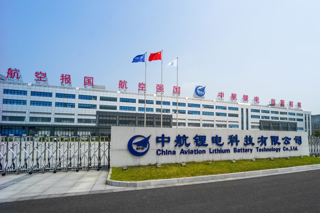 China Aviation Lithium Battery reported year-on-year sales growth of more than 100 per cent for three consecutive years from 2019 to 2021 amid a boom in battery-powered car sales in China. Photo: Facebook