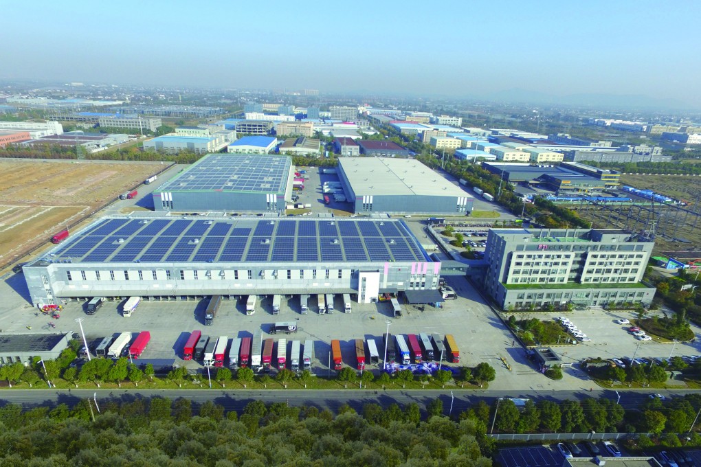SF Reit’s modern logistics property in Wuhu’s Fengtai Industrial Park. Photo: SCMP Handout
