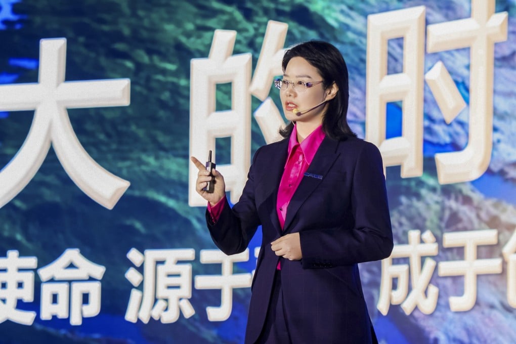 Liu Jingyu, chairwoman and CEO of China Aviation Lithium Battery (CALB), the mainland’s third-largest electric vehicle (EV) battery maker. Photo: Handout
