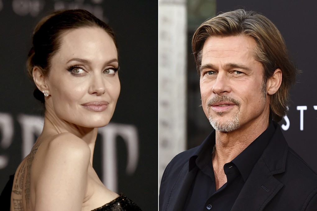 A new court filing from Angelina Jolie alleges that on a 2016 flight, Brad Pitt grabbed her by the head and shook her then choked one of their children and struck another when they tried to defend her. Photos: AP