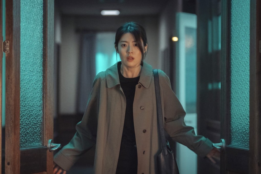 Nam Ji-hyun as Oh In-kyung n a still from Little Women. The tvN series travelled to Singapore for an episode which was co-produced by local production company Ochre Productions.