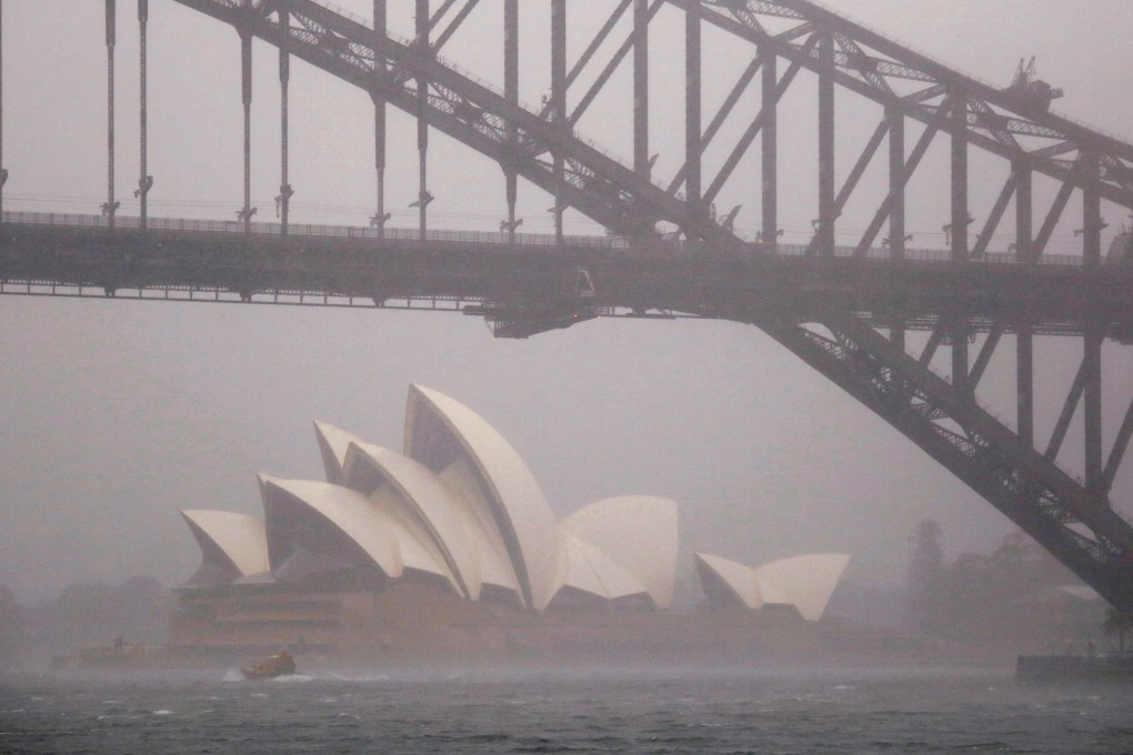 Sydney is set to record its wettest year in 164 years as authorities braced for major floods in Australia’s east, with more heavy downpours expected to fall over the next three days. Photo: Reuters/File