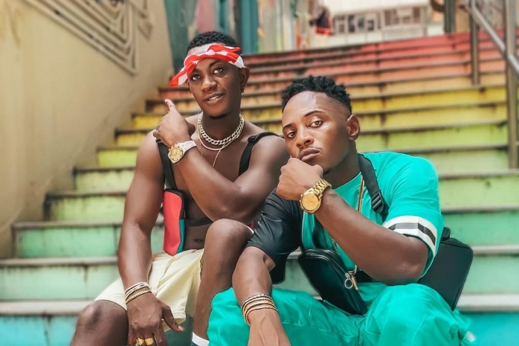 Supa Massie (left) and Trisyo of Afrobeat group The Afroseas, in Hong Kong. Photo: The Afroseas