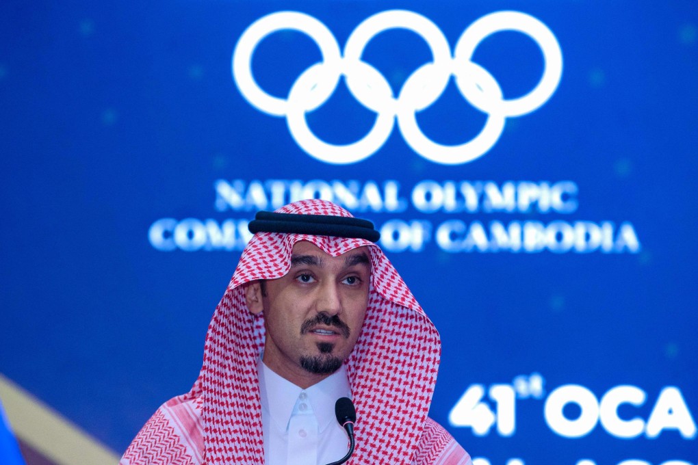 President of the Saudi Olympic & Paralympic Committee and chairman of the Saudi delegation Prince Abdulaziz Bin Turki Al Faisal. Photo: AFP