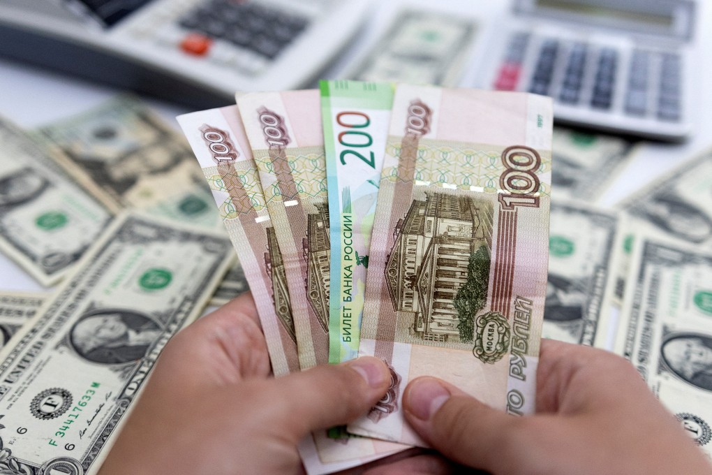 Trading of the yuan-rouble pair has surged as Russia struggles under the weight of Western sanctions. Photo: Reuters