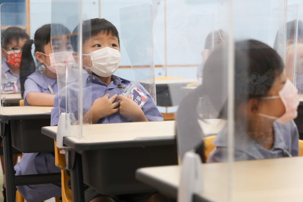 Hong Kong education authorities have rejected calls for full-day in-person classes to resume at primary schools. Photo: Yik Yeung-man