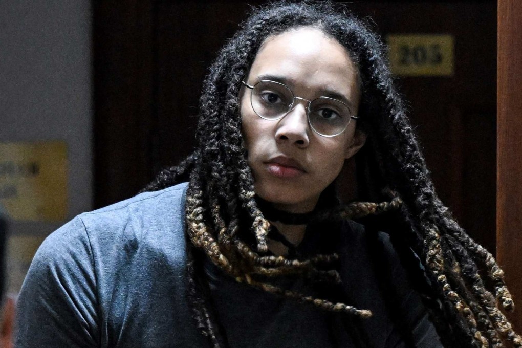 WNBA player Brittney Griner has told her wife she is afraid of being forgotten by the US. Photo: AFP