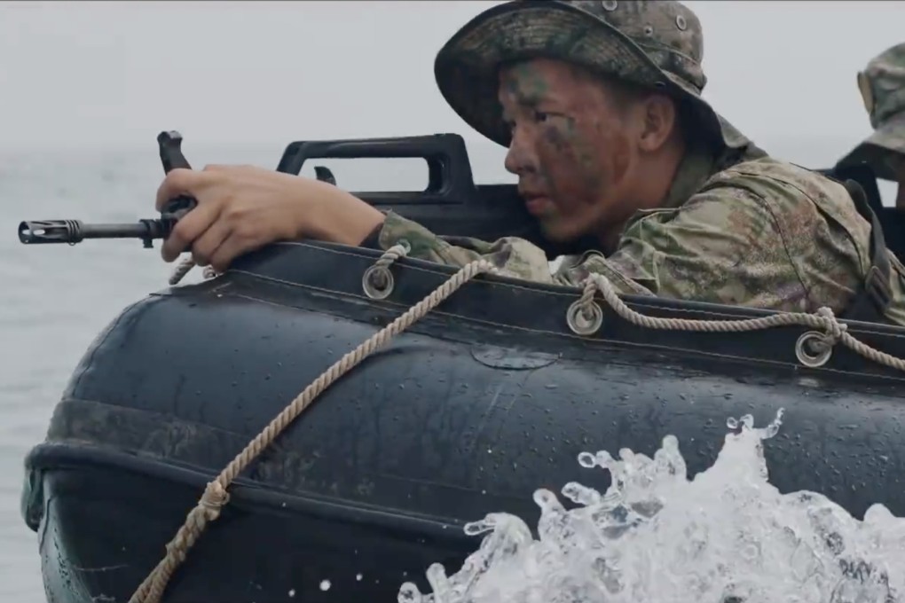 The marine corps was the only wing of the People’s Liberation Army to be expanded during Chinese President Xi Jinping’s massive military overhaul. Photo: CCTV