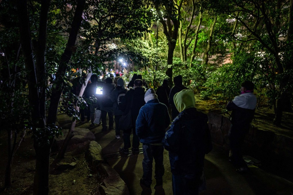 People in Japan queueing up for food handouts in Tokyo early last year. Food banks are worried they will not be able to keep up with demand this winter. Photo: AFP