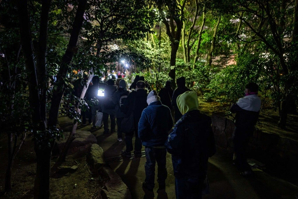 People in Japan queueing up for food handouts in Tokyo early last year. Food banks are worried they will not be able to keep up with demand this winter. Photo: AFP