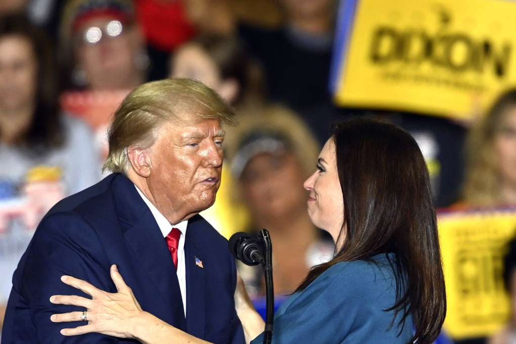 Former US President Donald Trump earlier this month. Photo: via AP