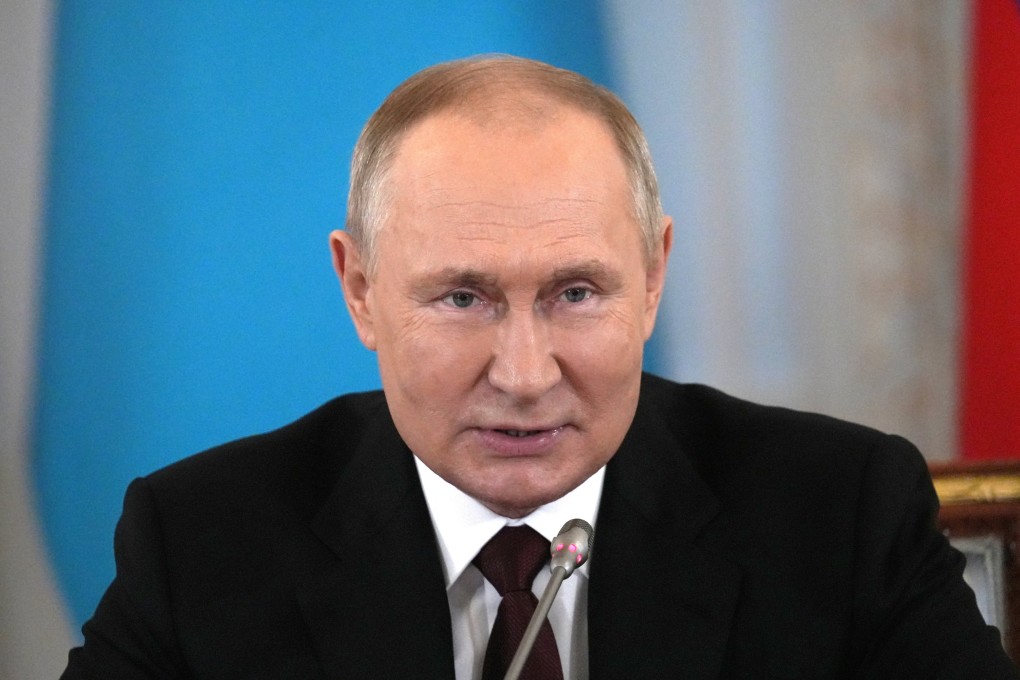 Russian President Vladimir Putin in Saint Petersburg, Russia, on October 7. Photo: Kremlin/Reuters