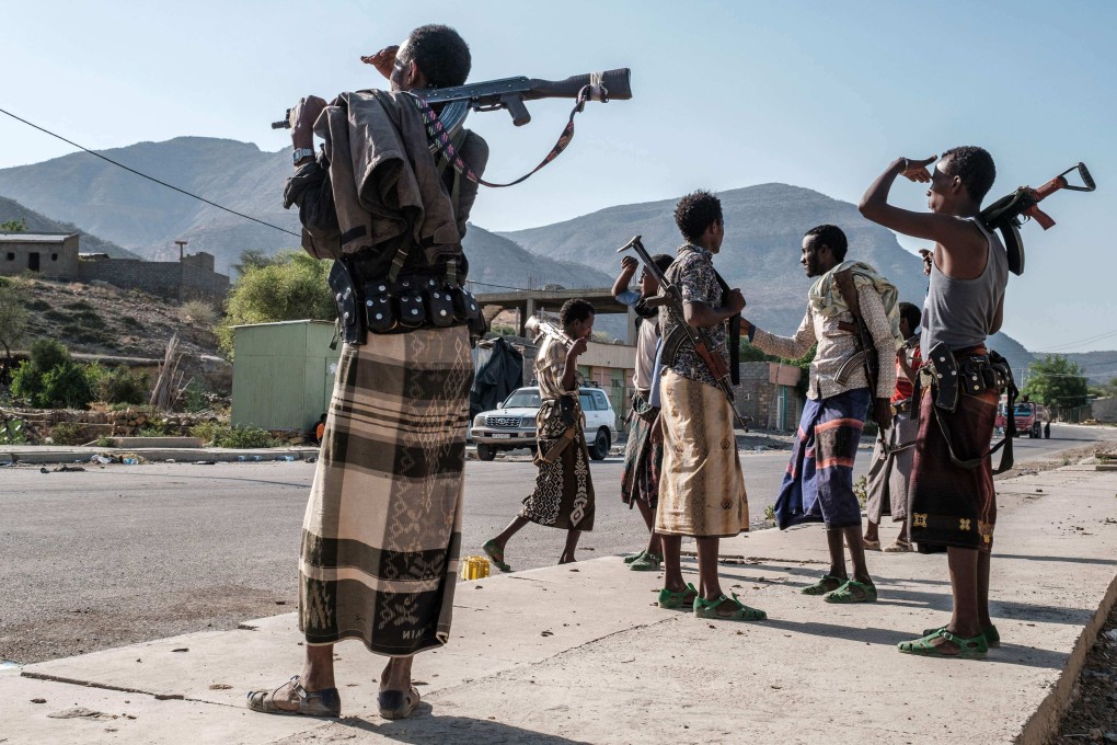 China is increasing its security footprint in the Horn of Africa, where Ethiopia’s Tigray conflict has claimed thousands of lives. Photo: AFP