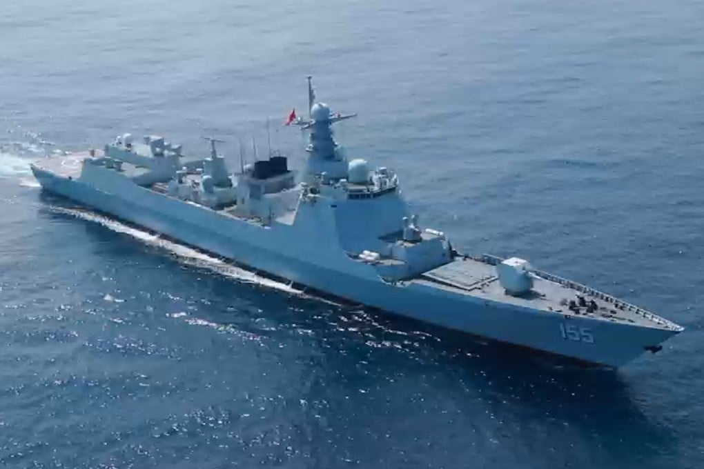 In August, the PLA Eastern Theatre Command staged joint training exercises off Taiwan and in their air space. Taiwan’s defence minister says the mainland has sent warships daily since August. Photo: Weibo