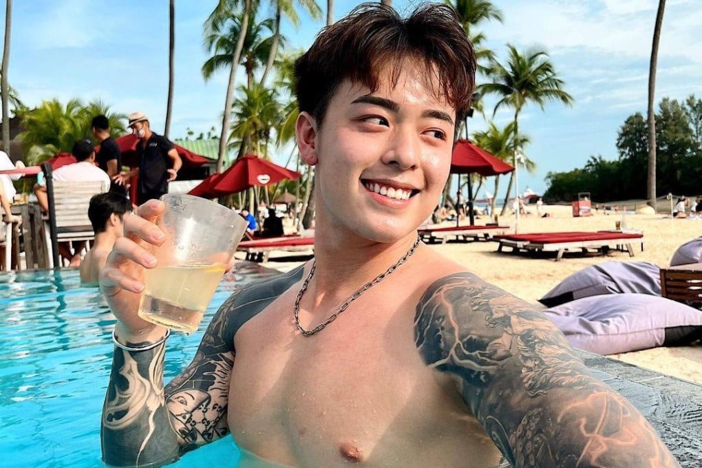 Titus Low Kaide, who creates content on online adult content subscription platform OnlyFans, was jailed for three weeks for breaching a Singapore police order and fined S$3,000 (US$2,087) for sending obscene material. Photo: @titusslow/Instagram