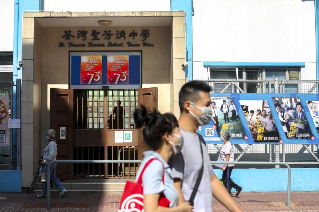 St Francis Xavier’s School in Tsuen Wan. Photo: Xiaomei Chen
