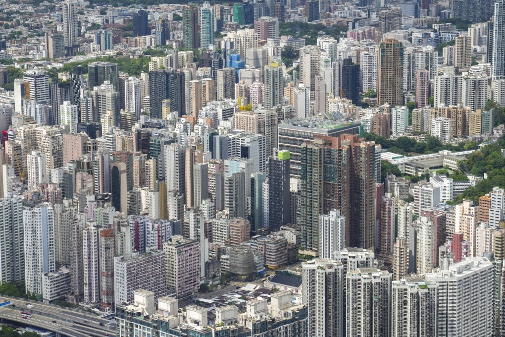 A view of Kowloon taken from the Sky 100 observation deck in the International Commerce Centre building on June 29, 2022. Photo: SCMP / Sam Tsang