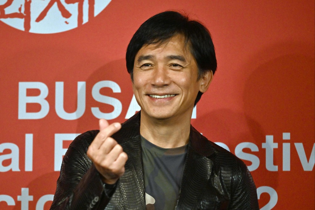 Hong Kong actor Tony Leung at this year’s Busan International Film Festival. Not only was 60-year-old named Asian filmmaker of the year, but fans queued for hours to buy his merchandise – many of them millennials and Generation Z. Photo: AFP