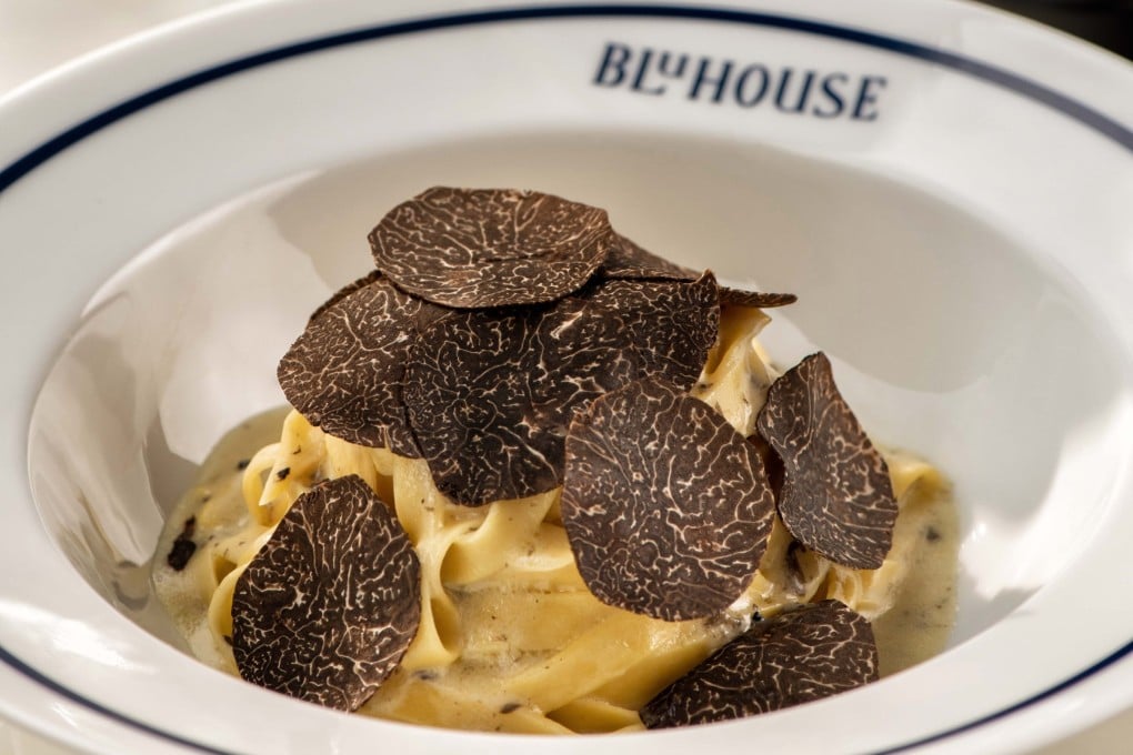 Tagliatelle al Tartufo at BluHouse in the Rosewood. Photo: Handout
