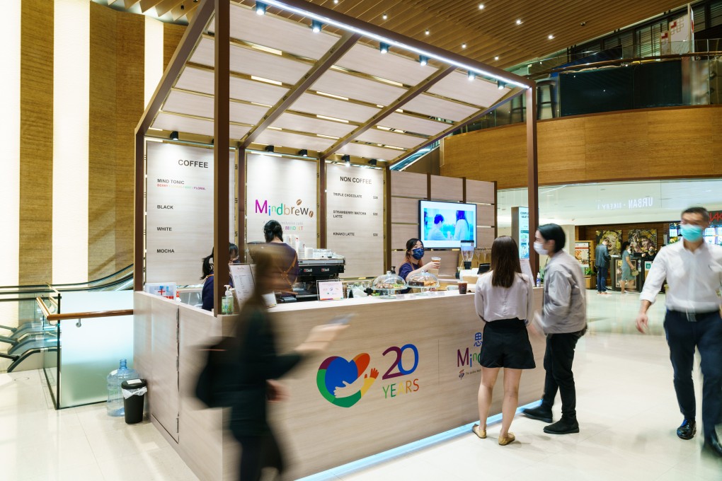 Mindbrew is a socially-inclusive Hong Kong pop-up café that promotes mental health awareness and supports people in recovery. Photo: courtesy of Mindset