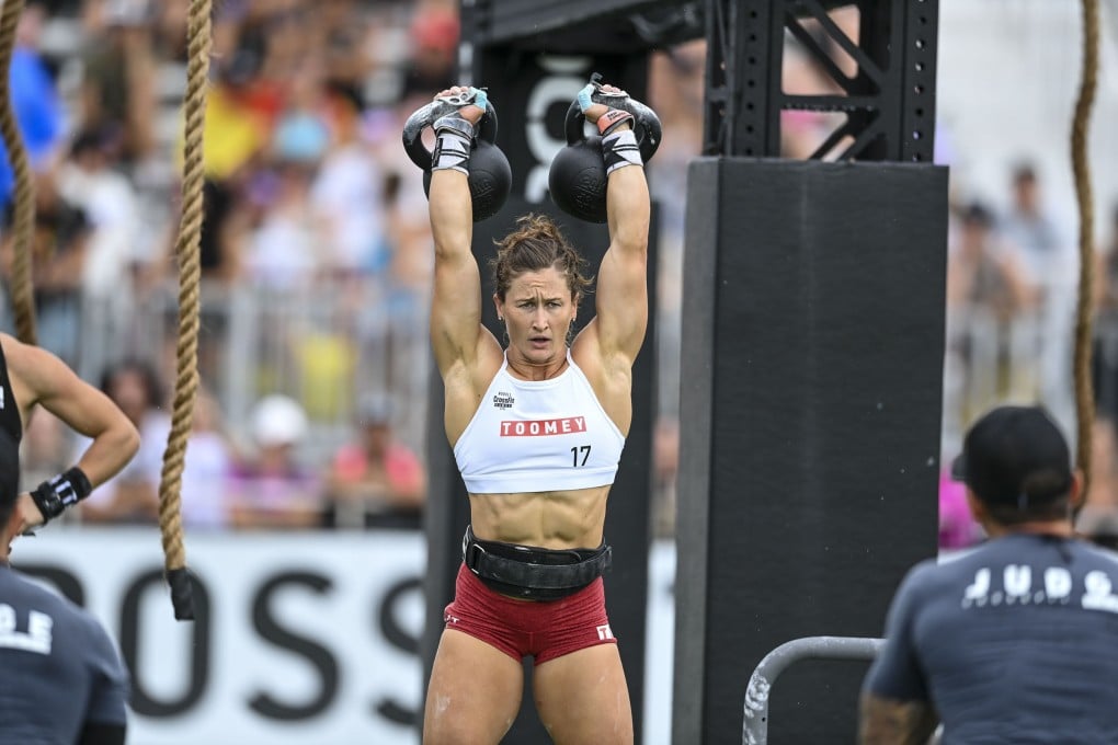 Tia-Clair Toomey in 2022 CrossFit Games. Photo: CrossFit Games