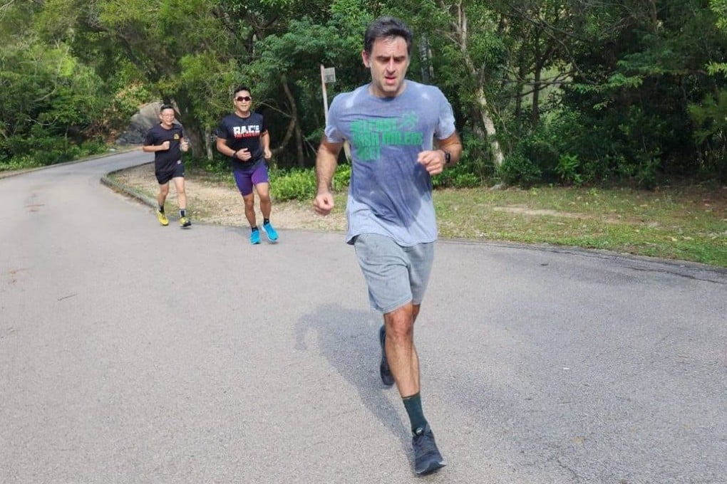 Hong Kong’s running trails proved a hit with snooker world champion Ronnie O’Sullivan (front). Photo: Strava