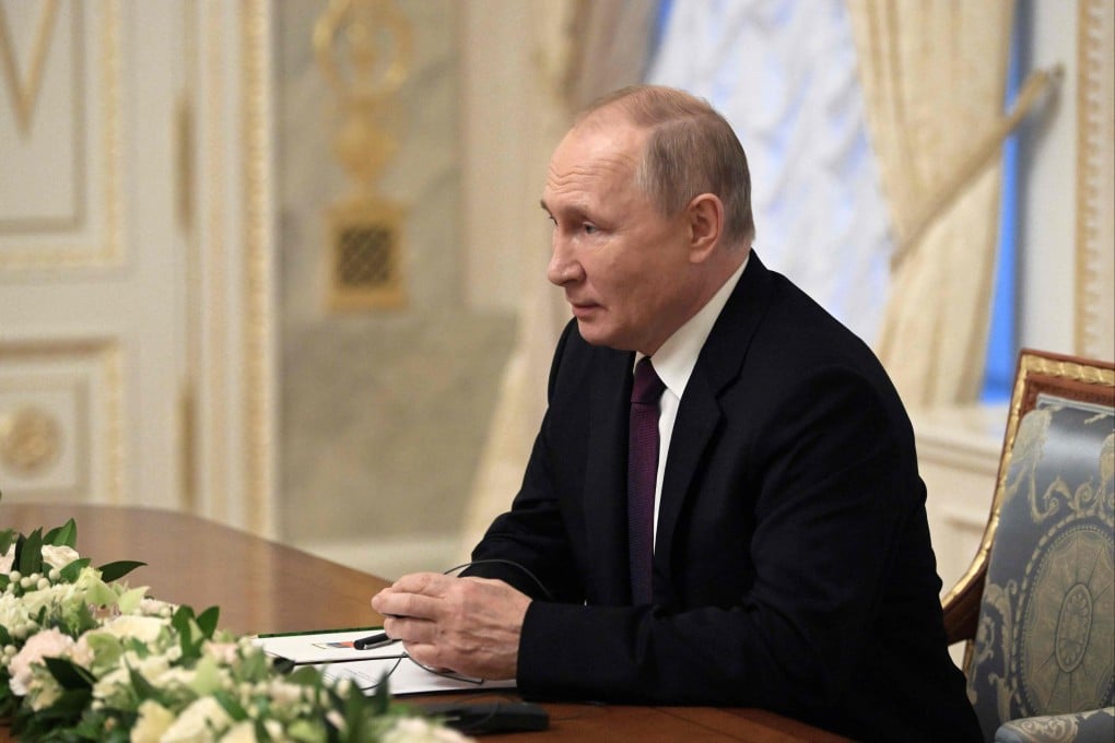 Russian President Vladimir Putin earlier this week. Photo: AFP