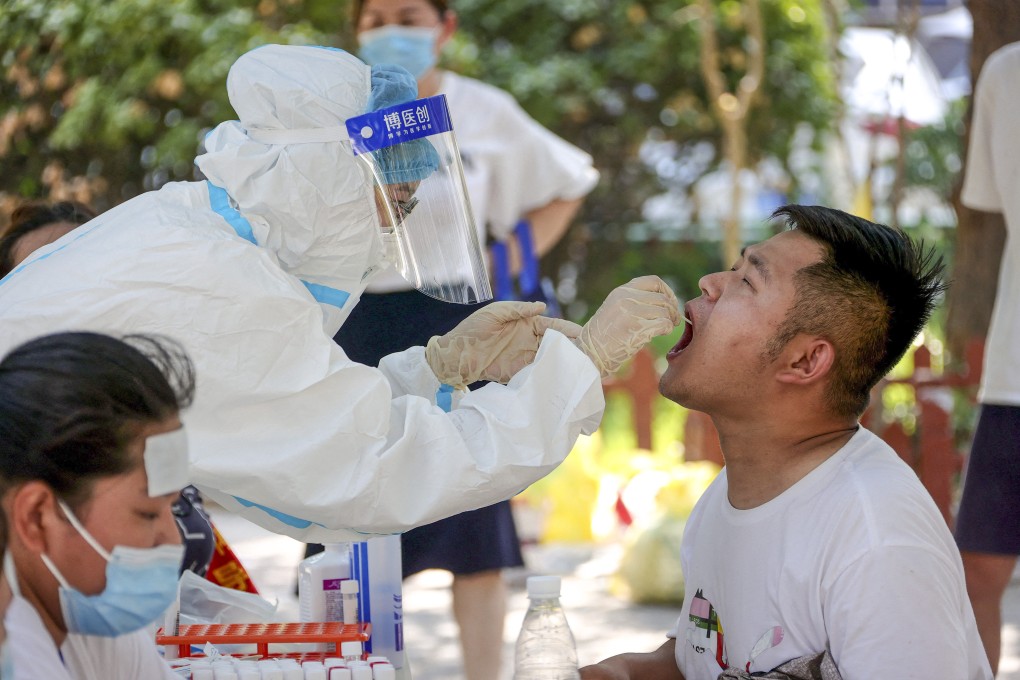 Zhengzhou has faced a growing risk of Covid-19 outbreaks since large numbers of travellers passed through the central Chinese city during the National Day holiday earlier this month. Photo: AFP