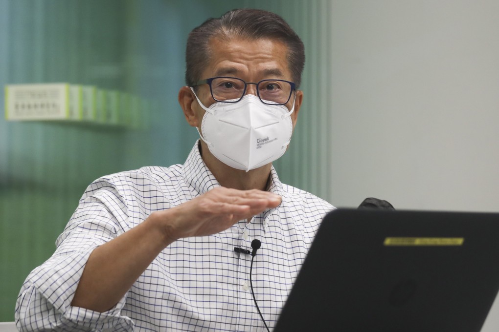 A blog post by Financial Secretary Paul Chan Mo-po Chan’s blog made it clear that Singapore is unlikely to be challenging Hong Kong as a global financial hub any time soon. Photo: Xiaomei Chen