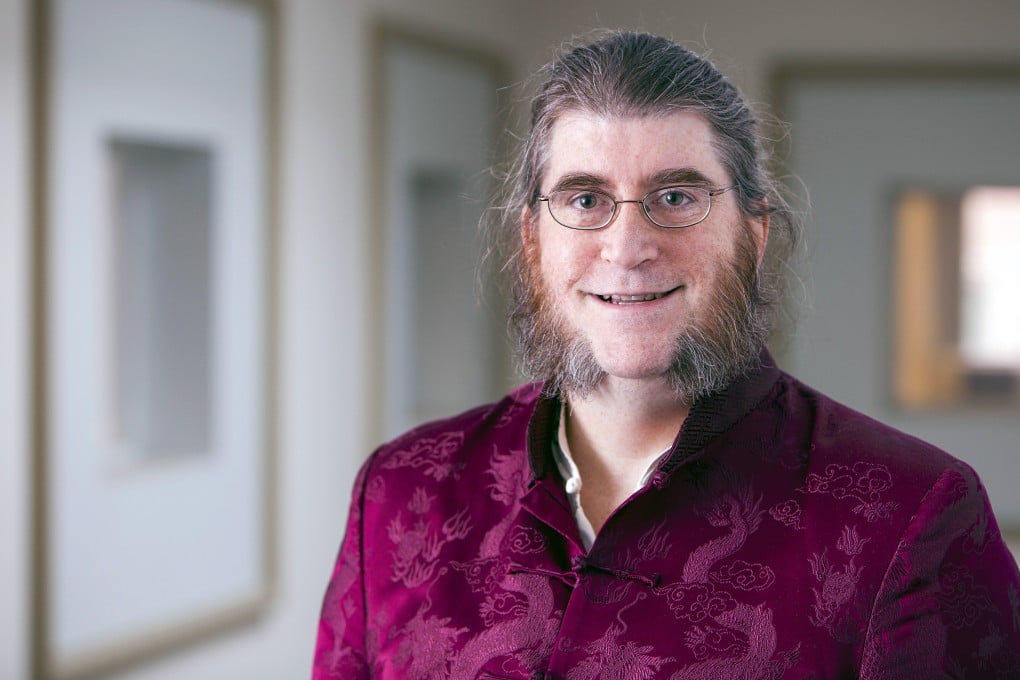 Philip Dybvig is an enthusiast for Chinese culture and is often pictured in traditional clothing. Photo: AP