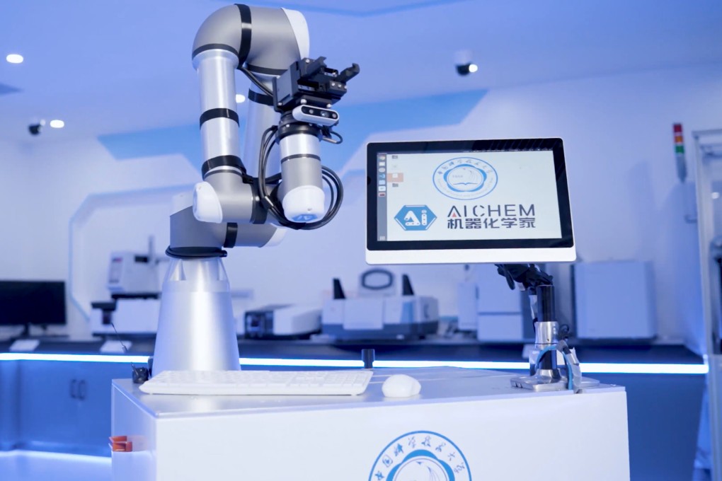 A new AI-powered robot is changing the way chemistry science is done in China. Photo: Handout