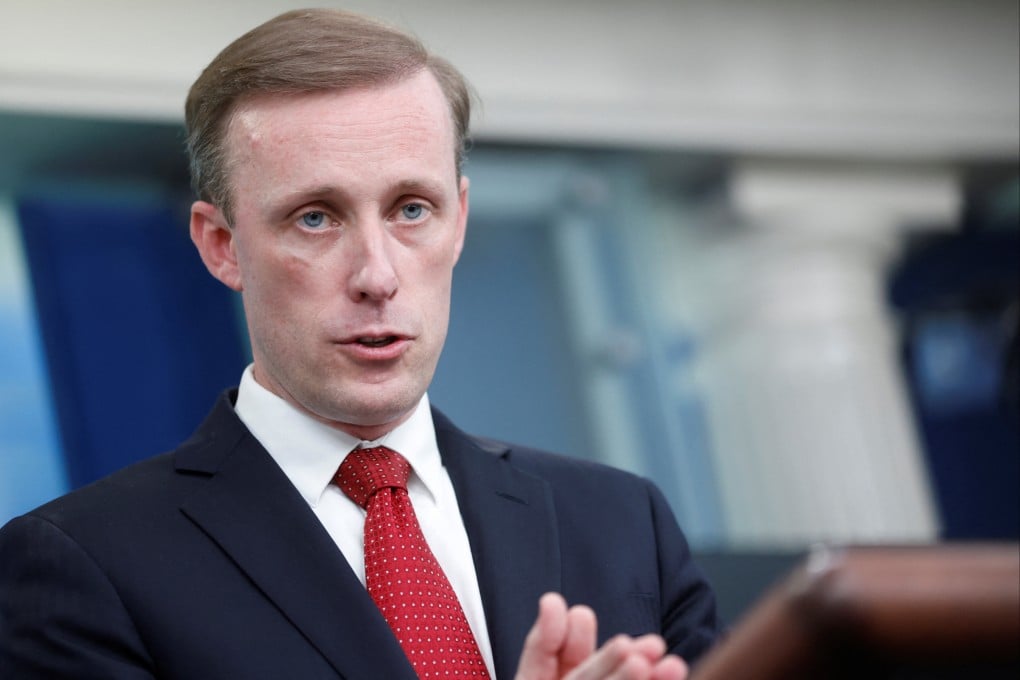 White House National Security Adviser Jake Sullivan speaking at the White House in Washington in September. Photo: Reuters