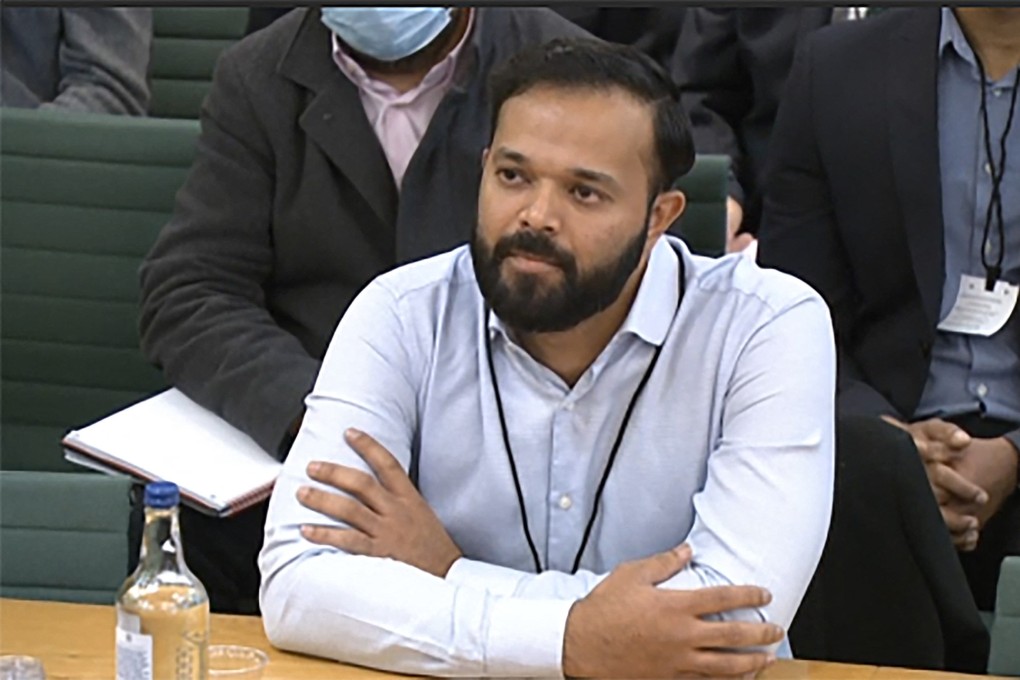 Former Yorkshire cricketer Azeem Rafiq is having to leave the UK and take his family to live overseas because of continued racist abuse. Photo: AFP