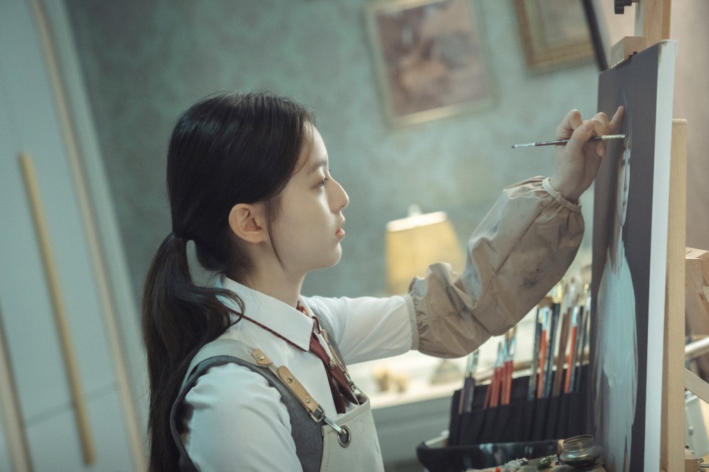 Park Ji-hu as Oh In-hye in a still from Netflix K-drama Little Women. Photo: Netflix