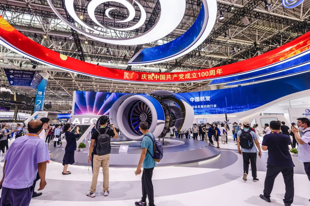 The 14th China International Aviation and Aerospace Exhibition will take place next month in Guangdong province. Photo: EPA-EFE