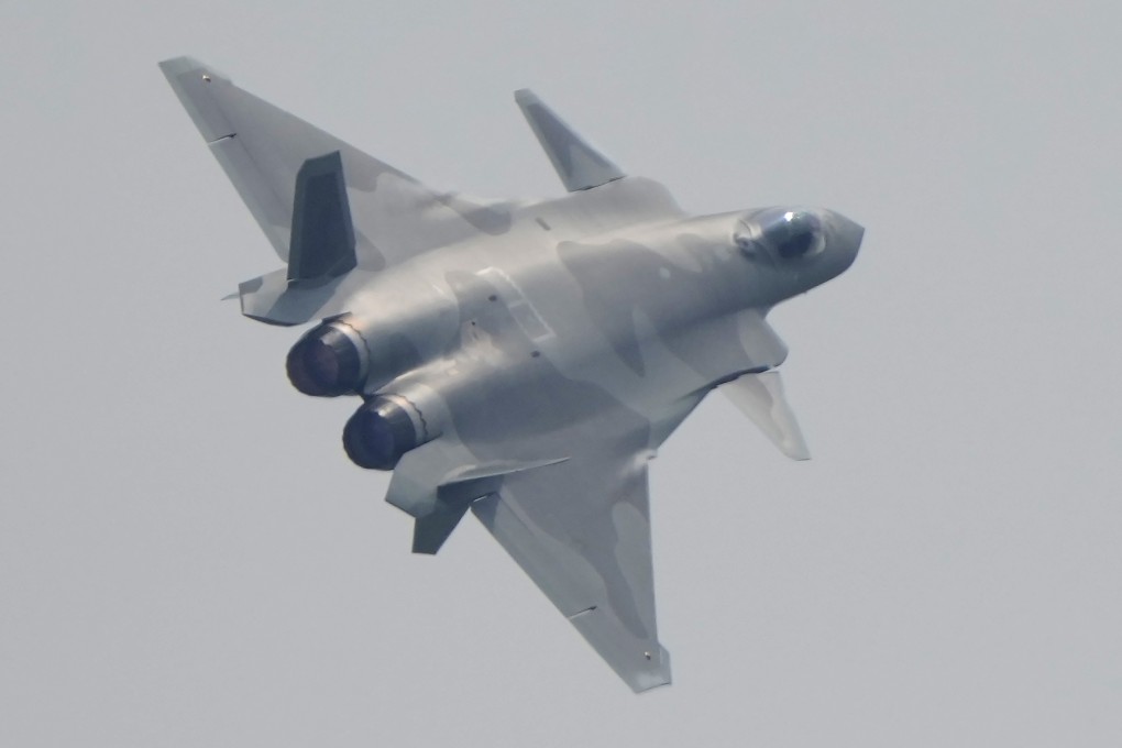 The J-20 stealth fighter, also known as the “Mighty Dragon”, is China’s most advanced fighter jet. Photo: AP