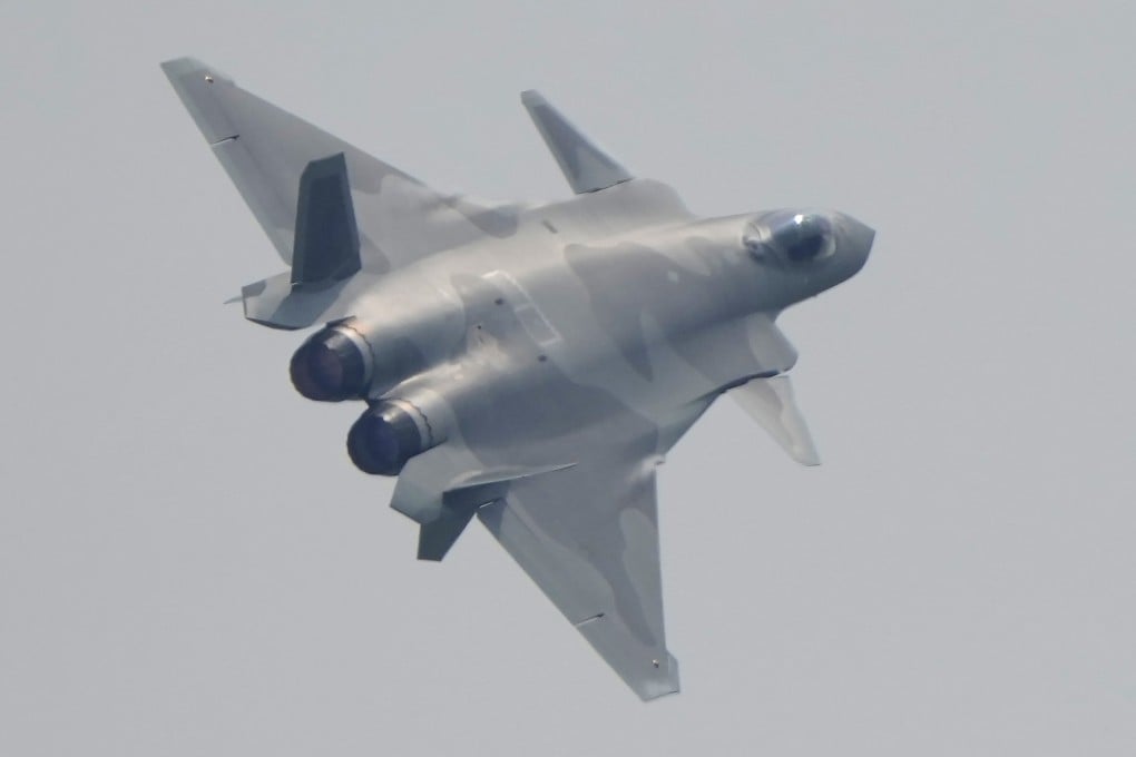 The J-20 stealth fighter, also known as the “Mighty Dragon”, is China’s most advanced fighter jet. Photo: AP