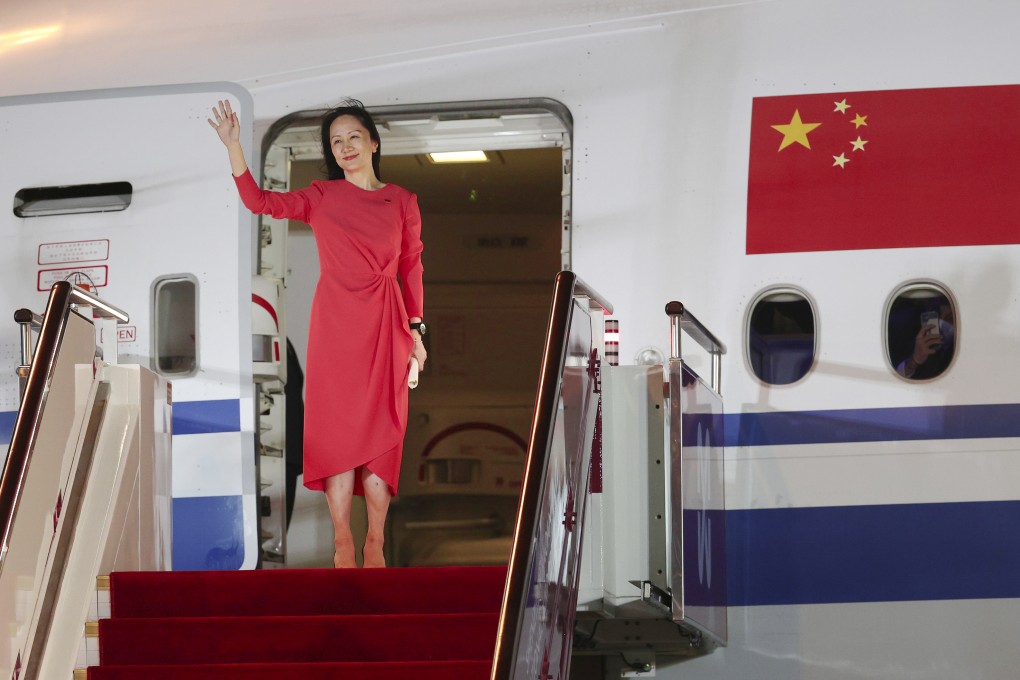 Meng Wanzhou returned to China in September last year. Photo: Xinhua