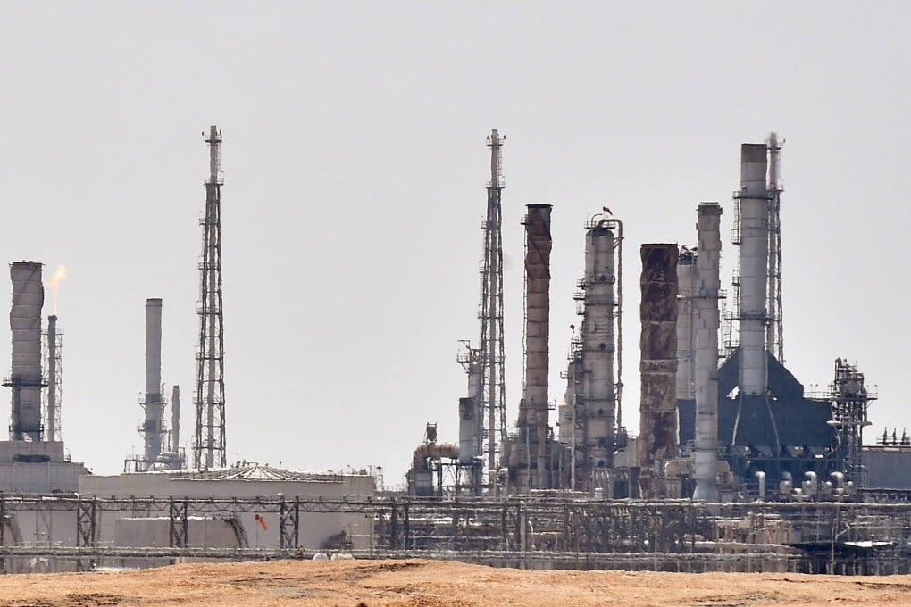 An oil facility near al-Khurj, just south of Riyadh. Saudi Arabia’s push for oil production cuts has placed new strain on its stormy relationship with the United States. Photo: AFP